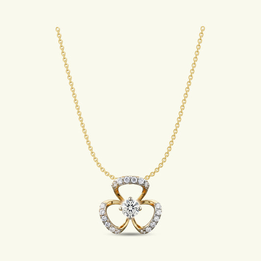Alaira Petal Diamond Pendant
