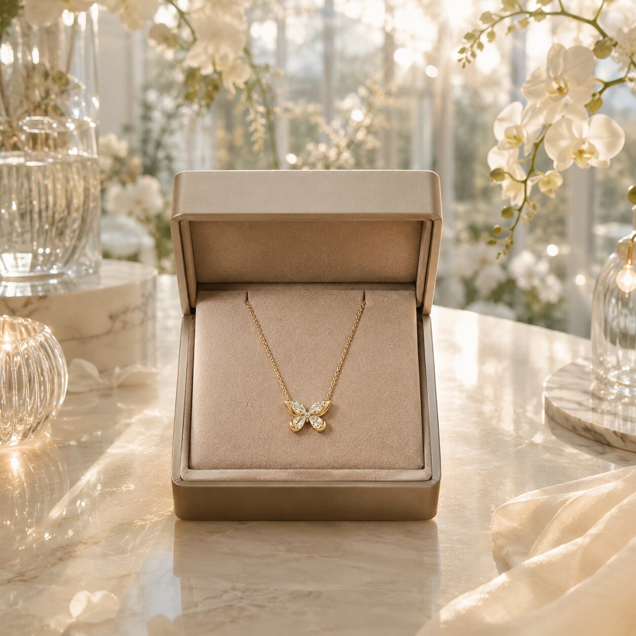 Trace Diamond Pendant