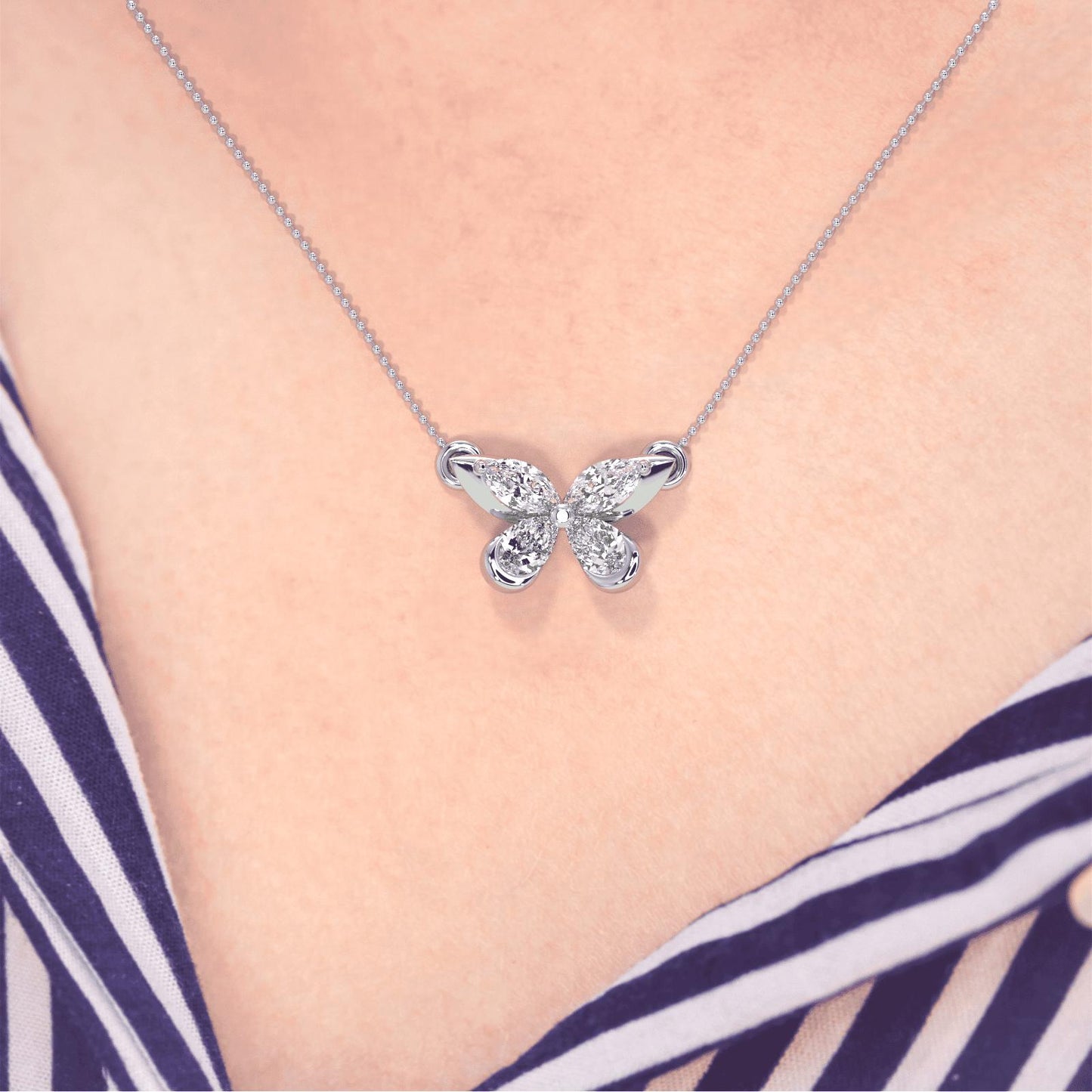 Trace Diamond Pendant