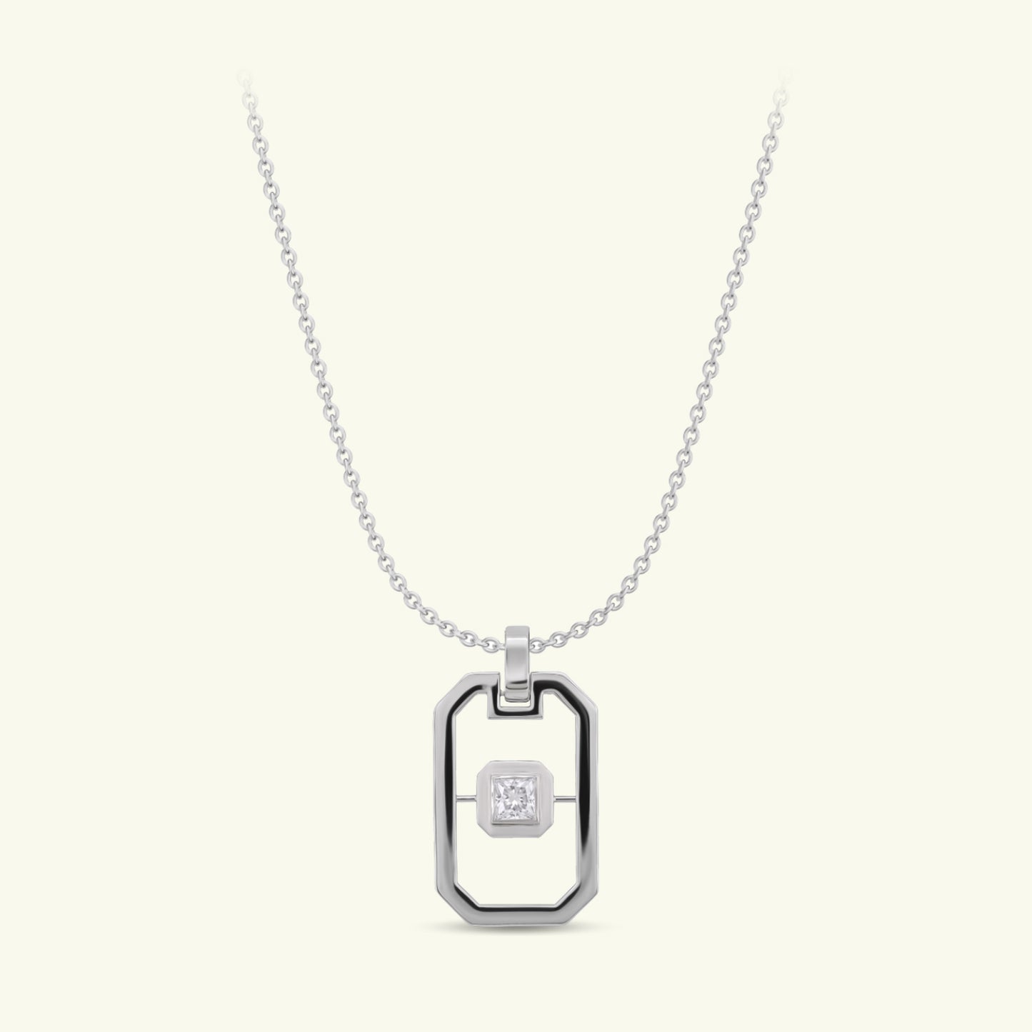 Zayth Diamond Mens Pendant