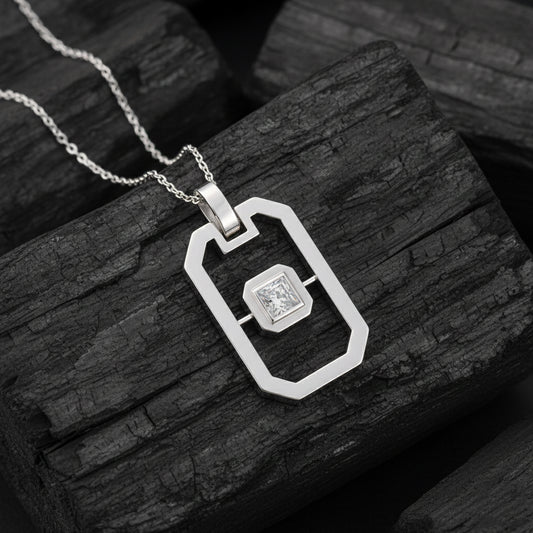 Zayth Diamond Mens Pendant
