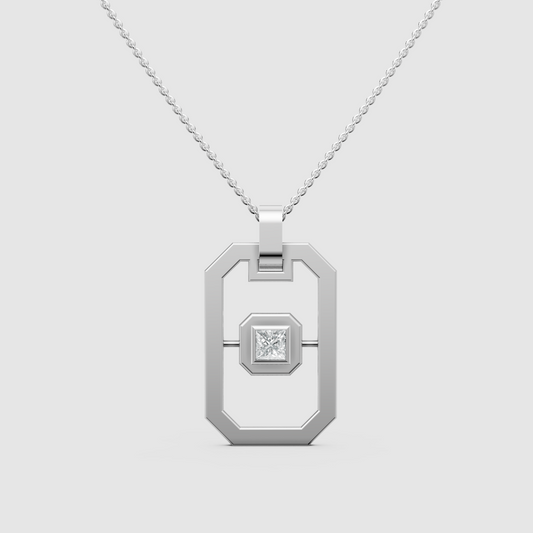 Zayth Diamond Mens Pendant