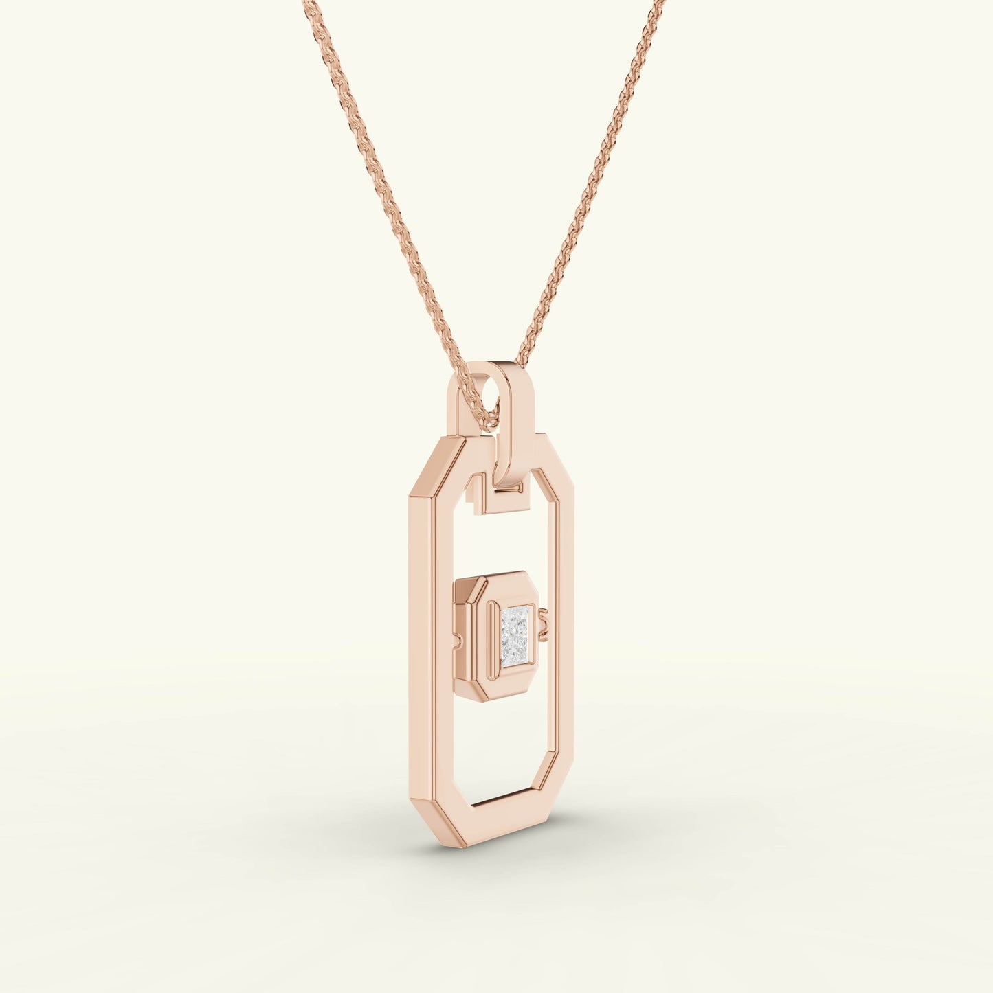 Zayth Diamond Mens Pendant