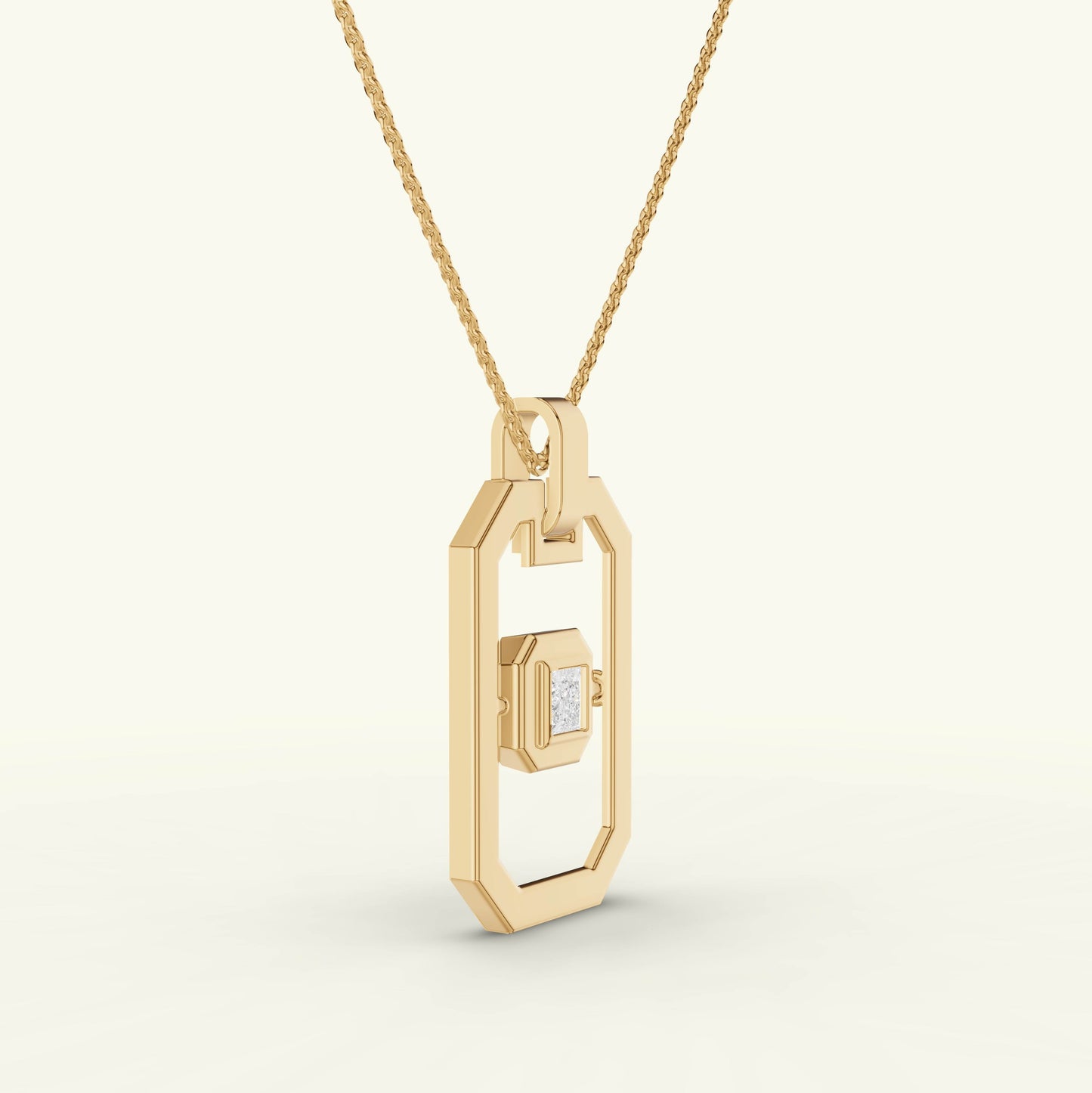 Zayth Diamond Mens Pendant