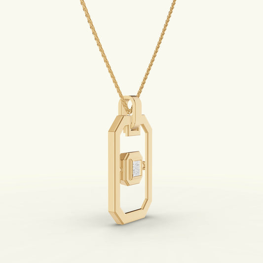 Zayth Diamond Mens Pendant