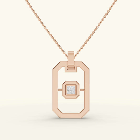 Zayth Diamond Mens Pendant