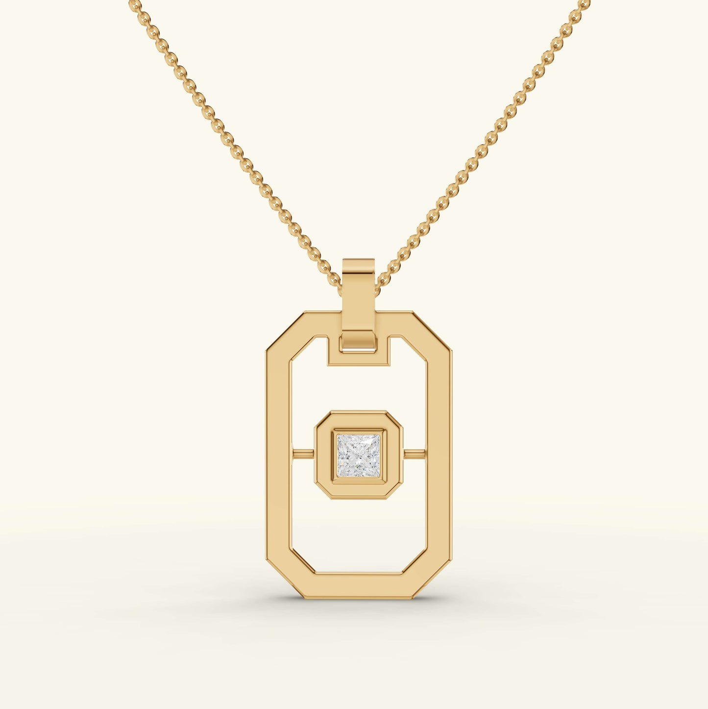 Zayth Diamond Mens Pendant