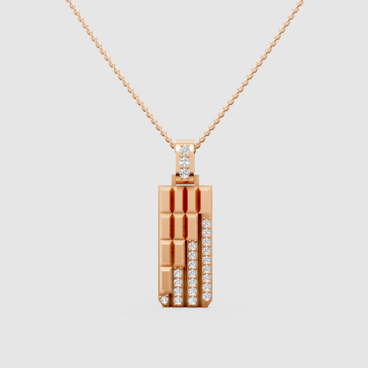 Elvren Diamond Mens Pendant