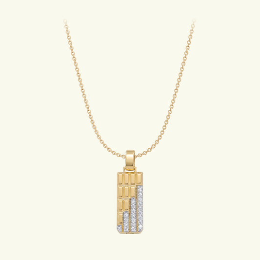Elvren Diamond Mens Pendant