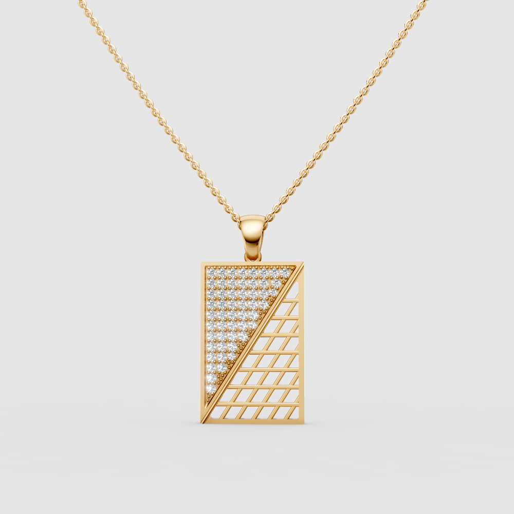 Kaeron Diamond Mens Pendant