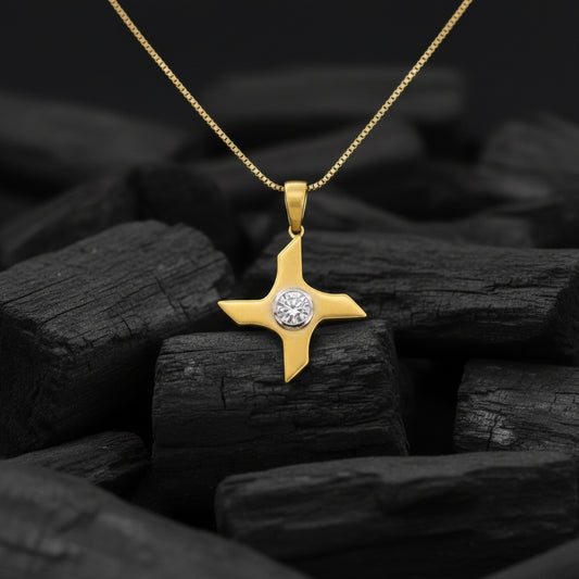 Alaric Modern Mens Diamond Pendant