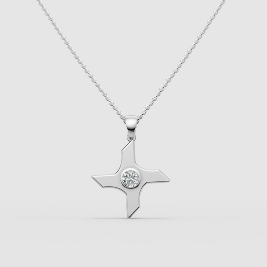 Oryas Diamond Mens Pendant