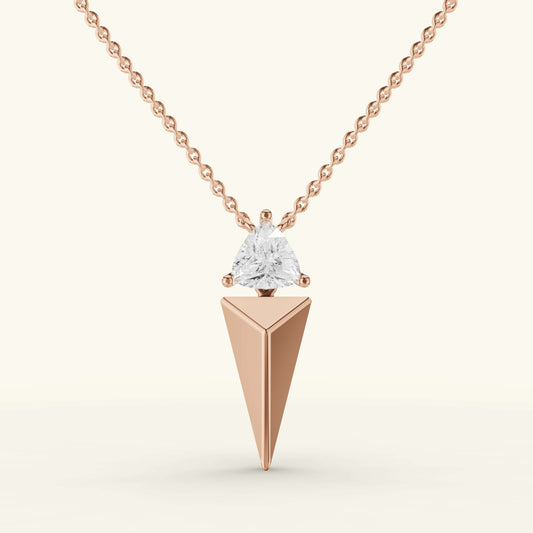 Halven Diamond Mens Pendant