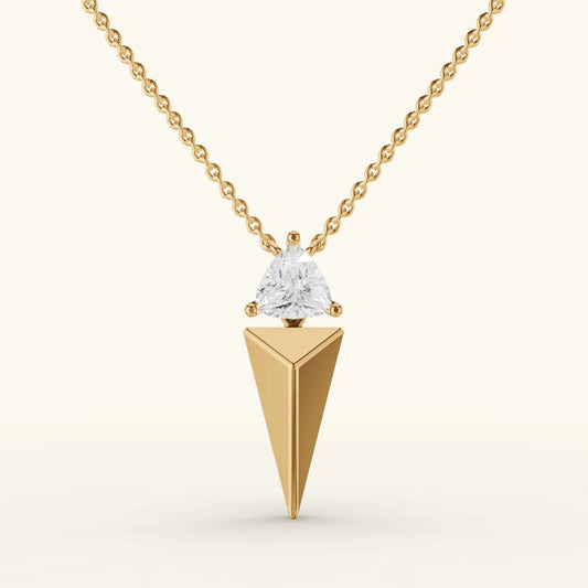 Halven Diamond Mens Pendant