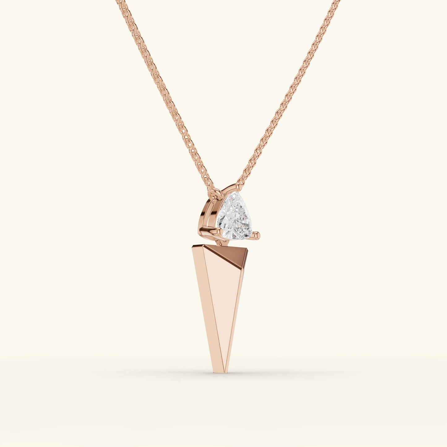 Halven Diamond Mens Pendant