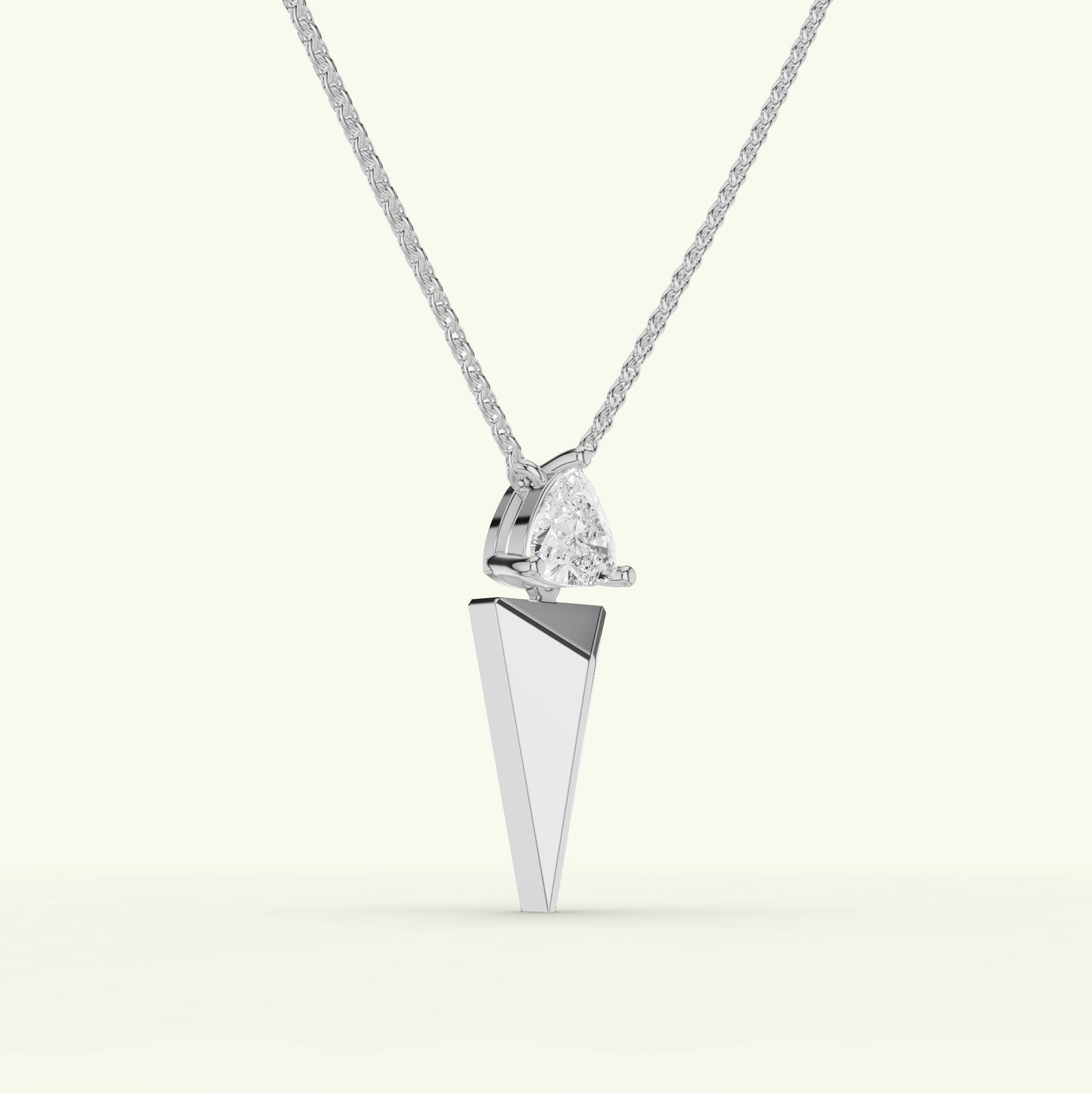 Halven Diamond Mens Pendant