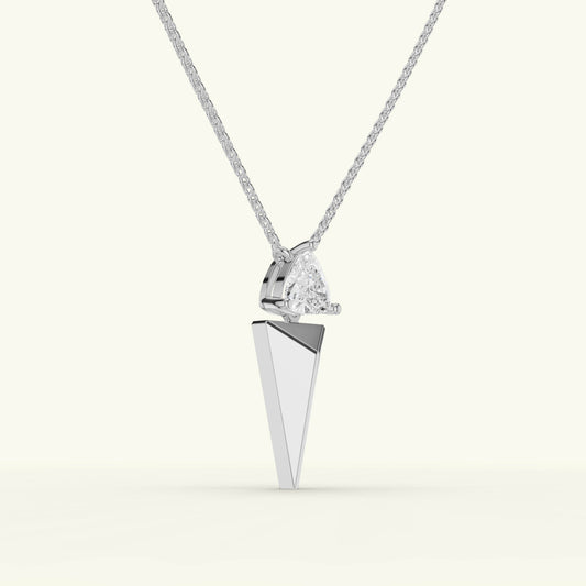 Halven Diamond Mens Pendant