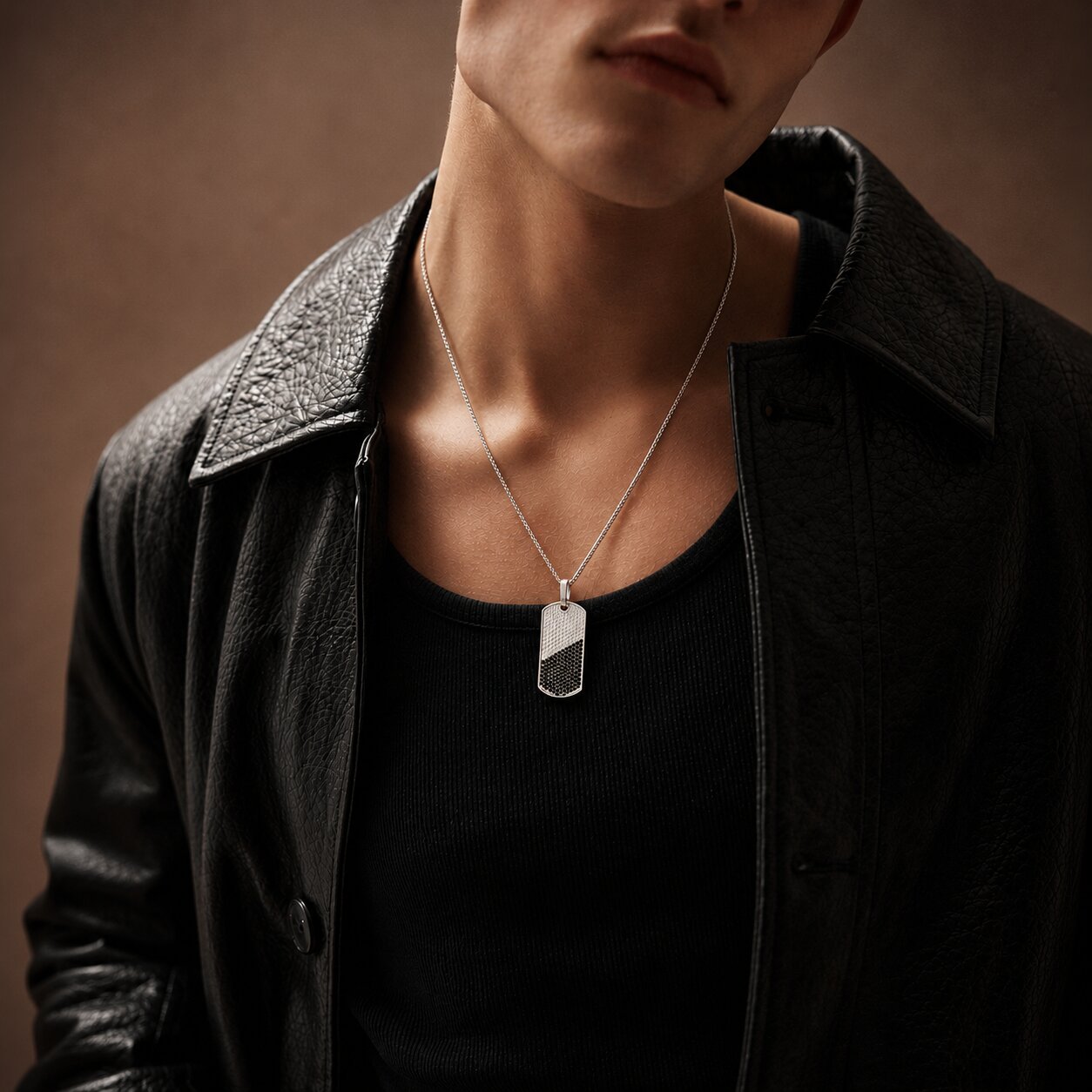 Daxor Diamond Mens Pendant
