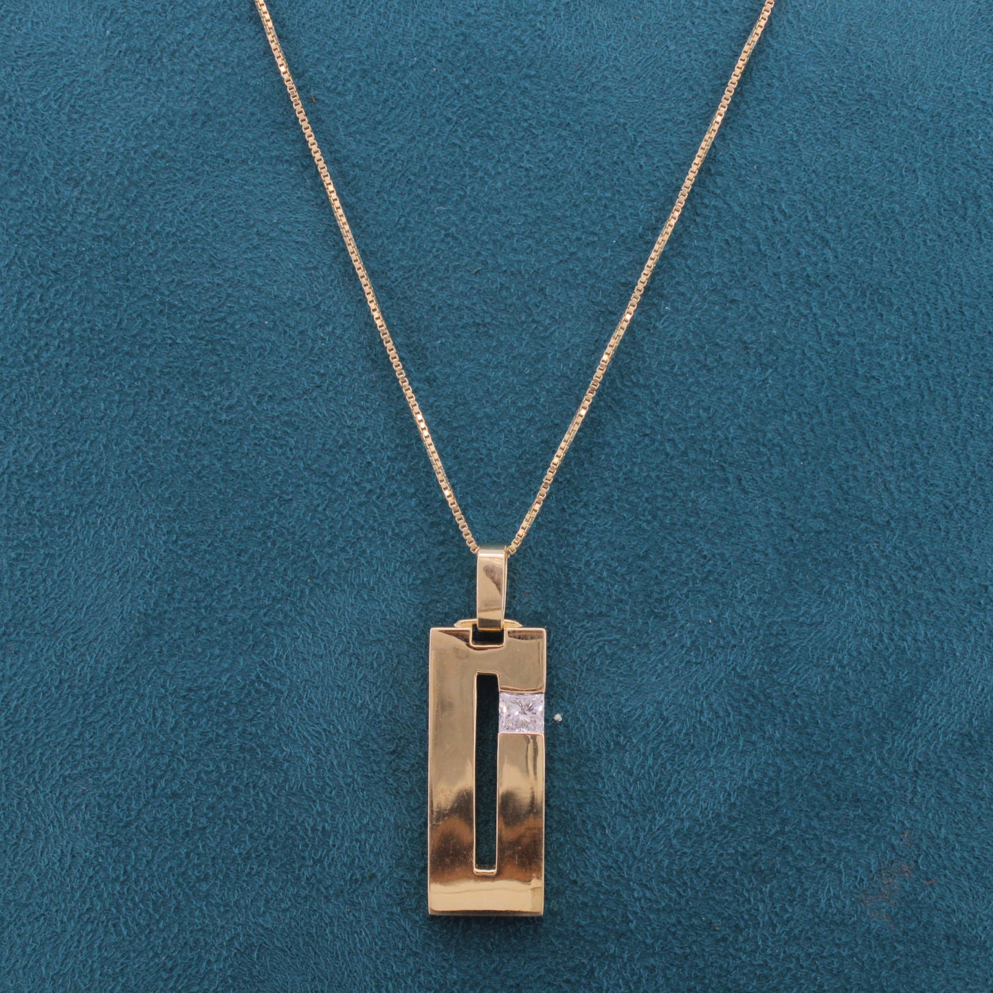 Cael Mens Fancy Diamond Pendant