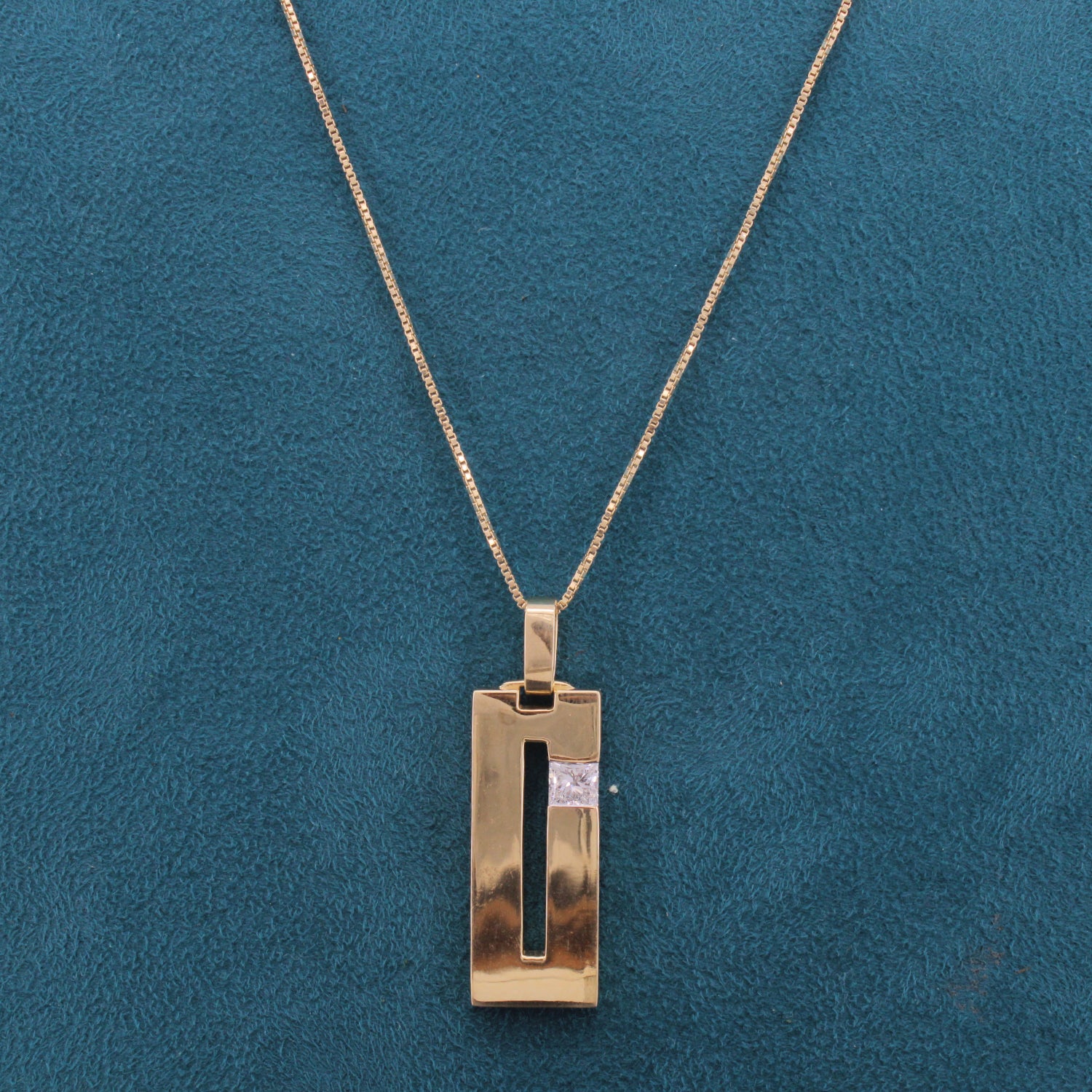 Cael Mens Fancy Diamond Pendant