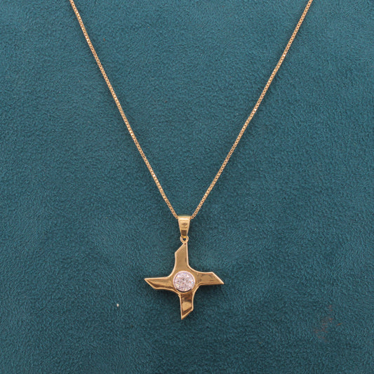 Alaric Modern Mens Diamond Pendant