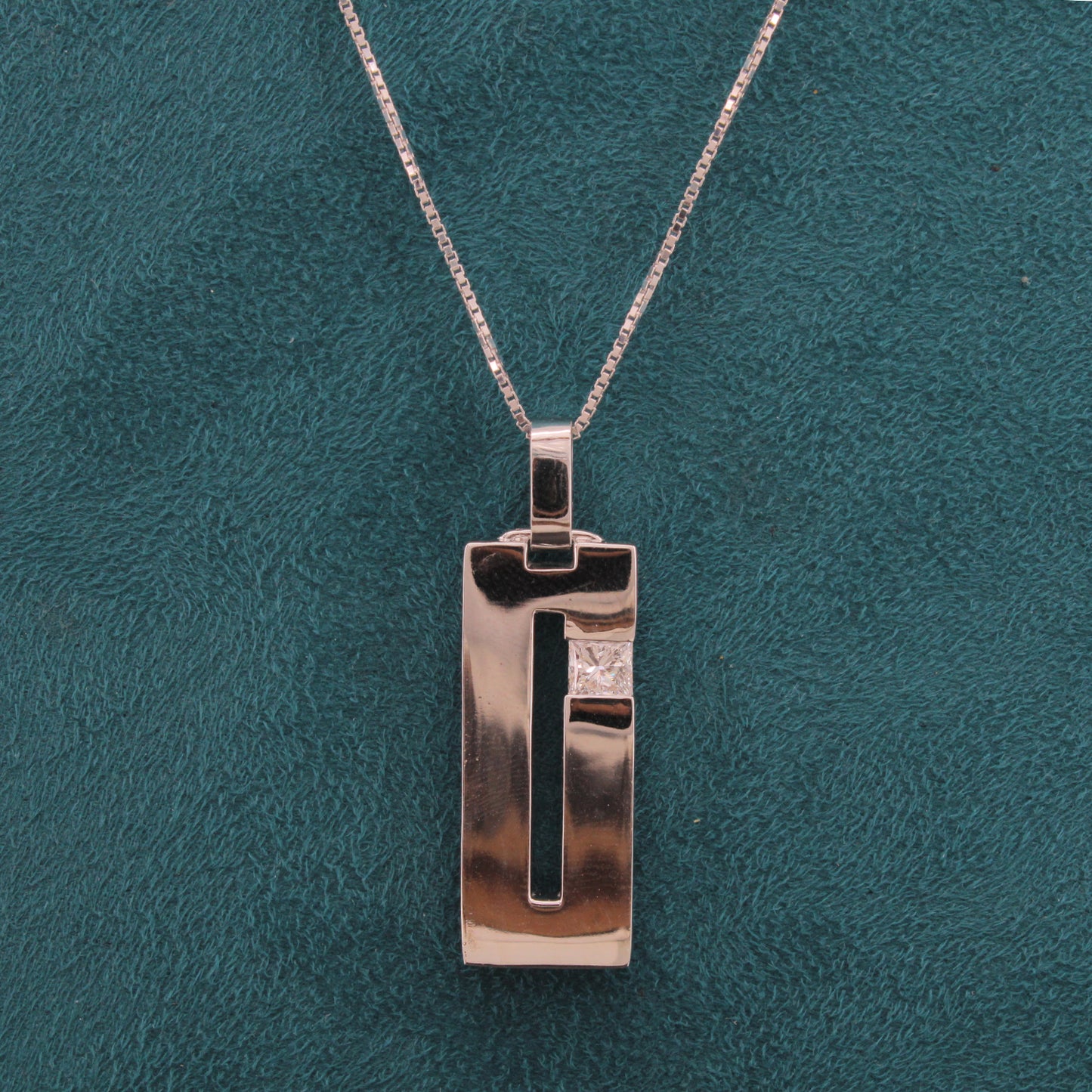 Fenric Fancy Diamond Pendant