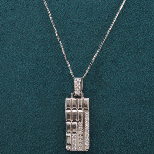 Theron Fancy Diamond Pendant