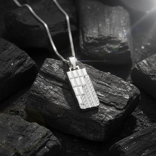 Elvren Diamond Mens Pendant