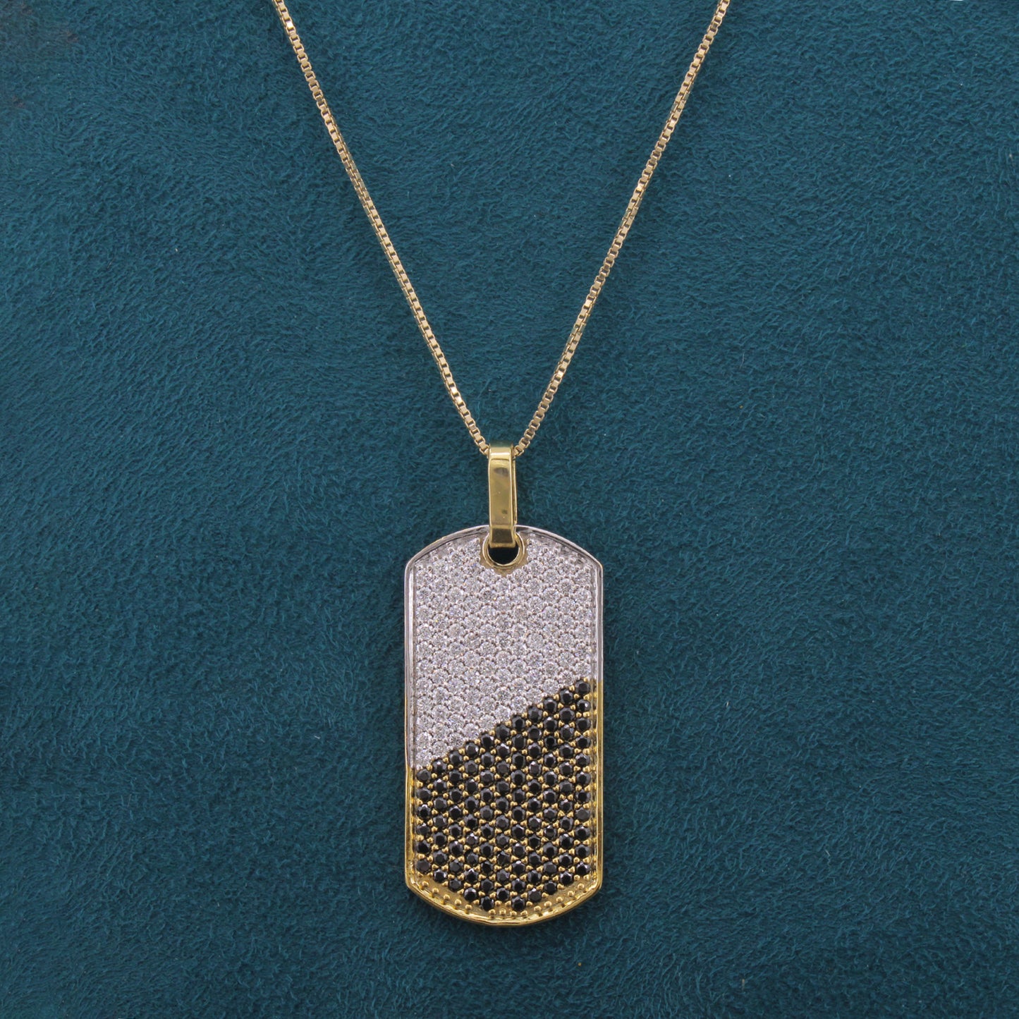 Rylan Modern Mens Diamond Pendant