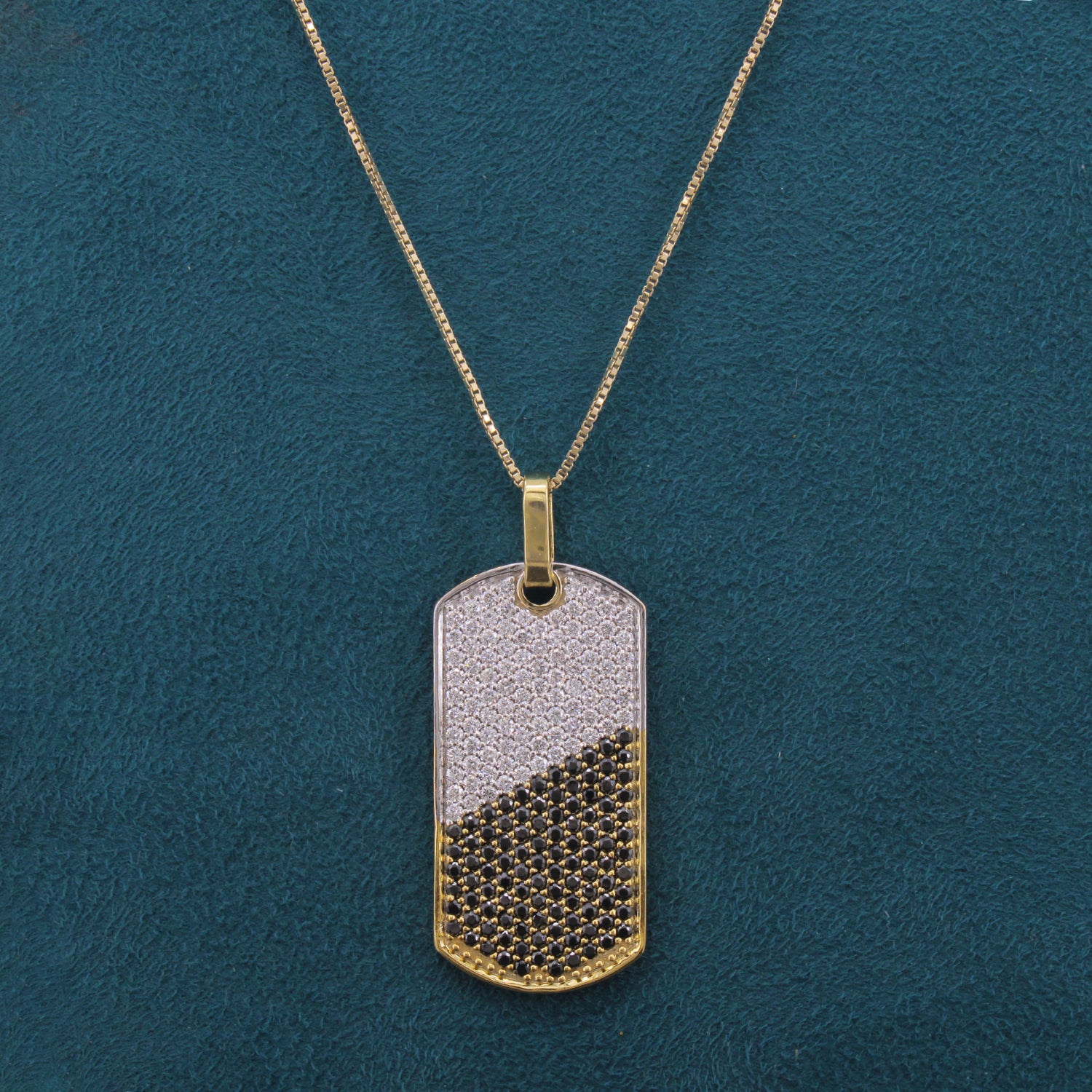 Rylan Modern Mens Diamond Pendant