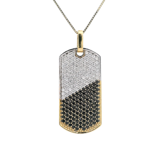 Rylan Modern Mens Diamond Pendant