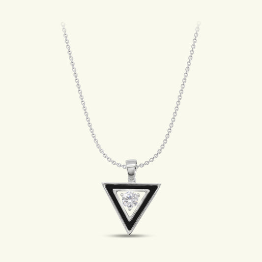 Kael Enamel Mens Diamond Pendant