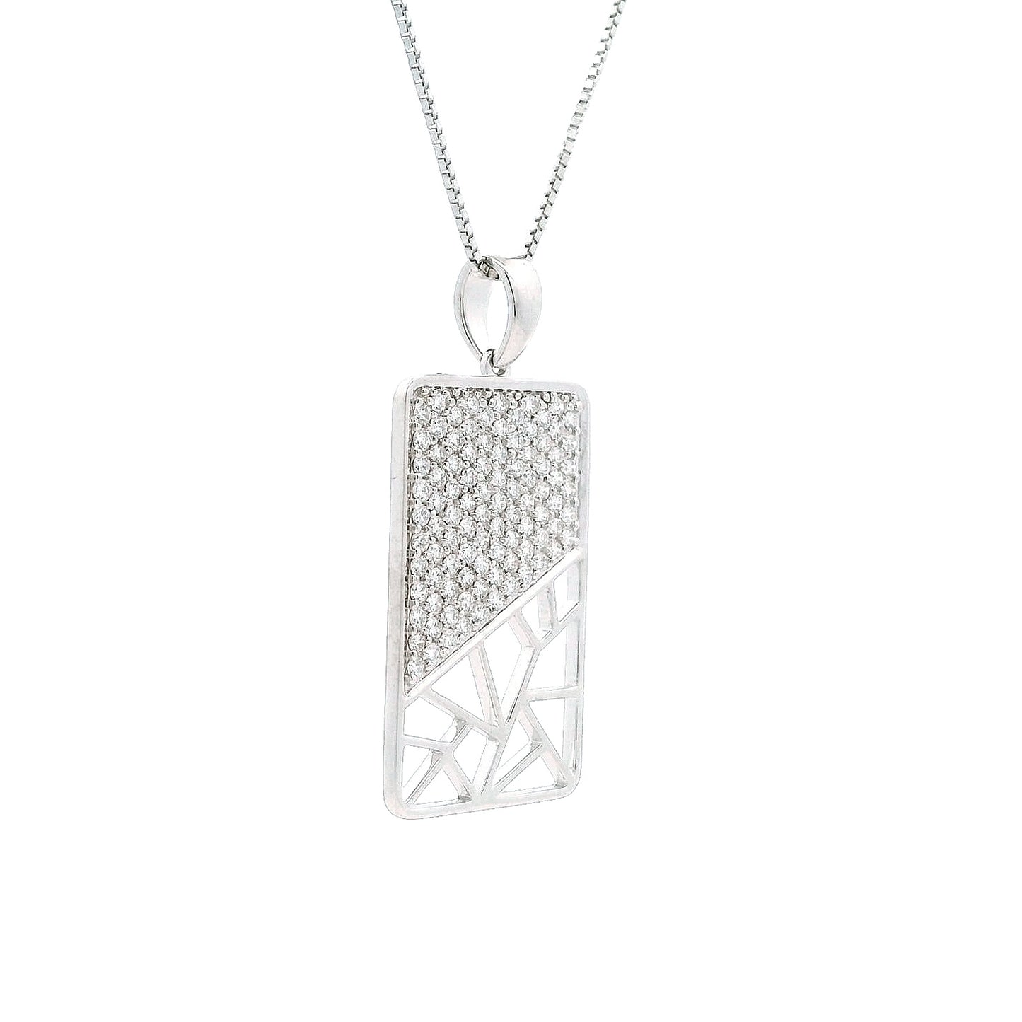 Silvan Modern Mens Diamond Pendant