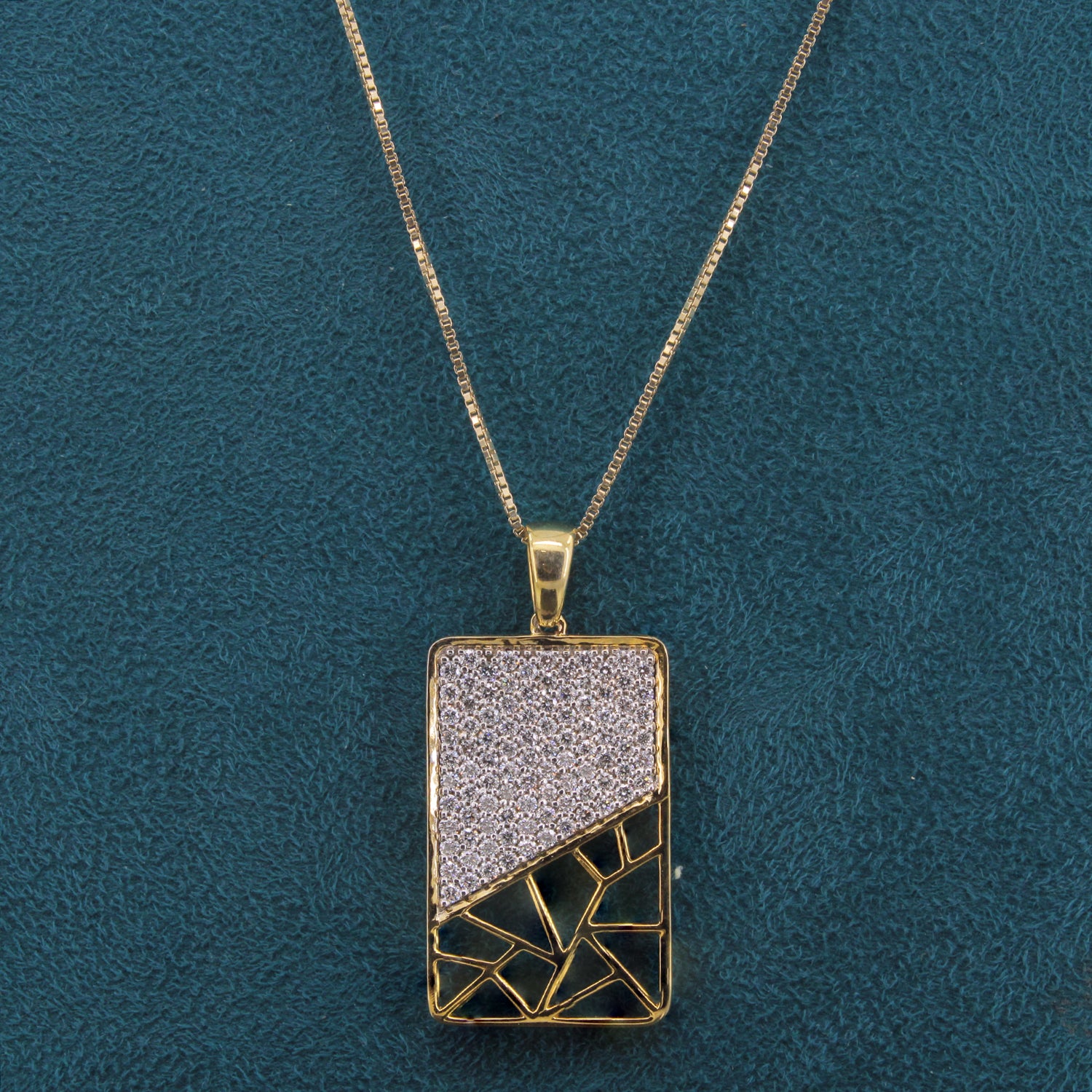 Orionis Modern Mens Diamond Pendant