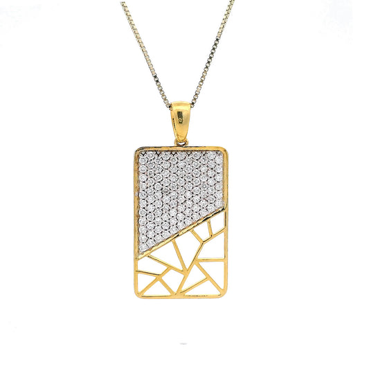 Orionis Modern Mens Diamond Pendant