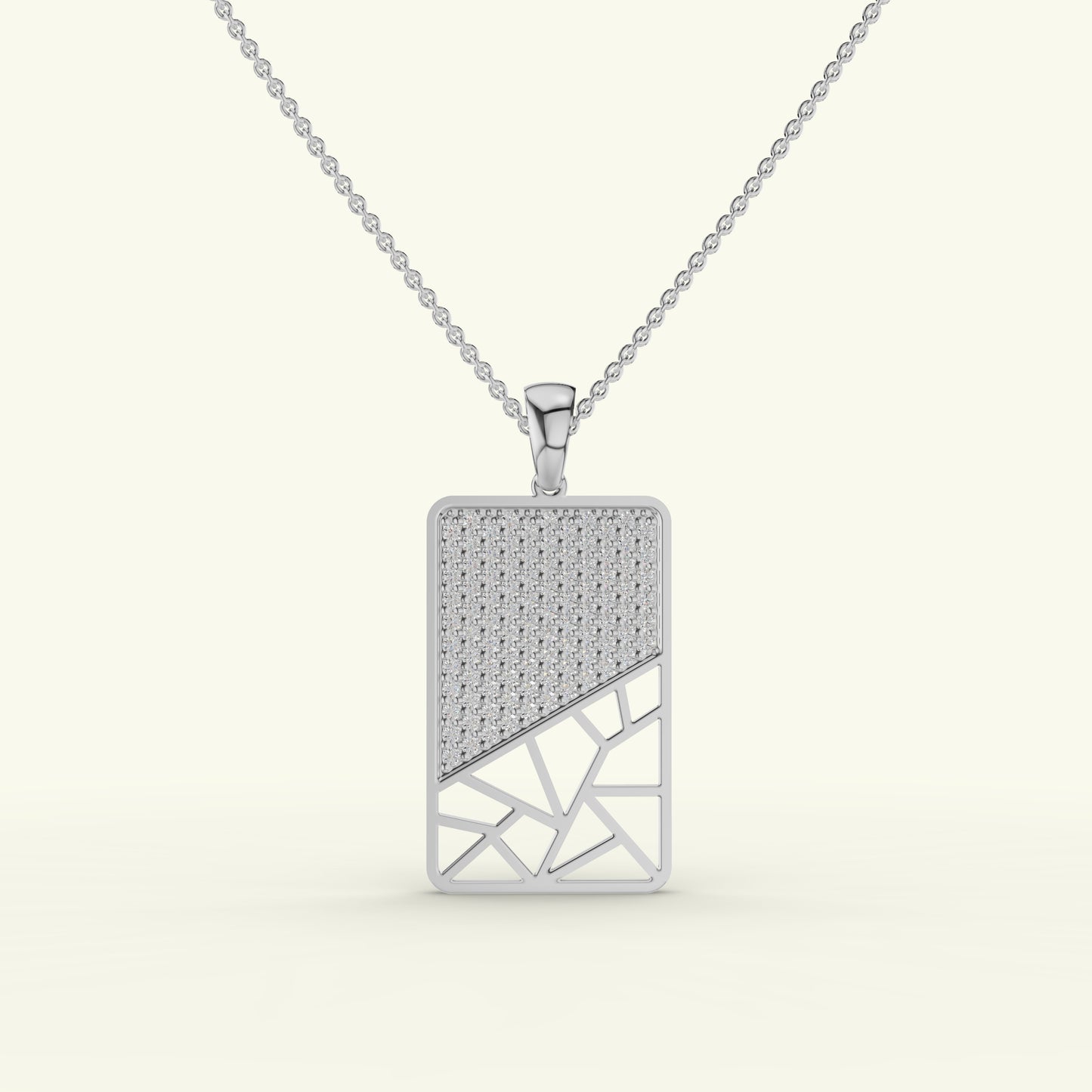 Orionis Modern Mens Diamond Pendant