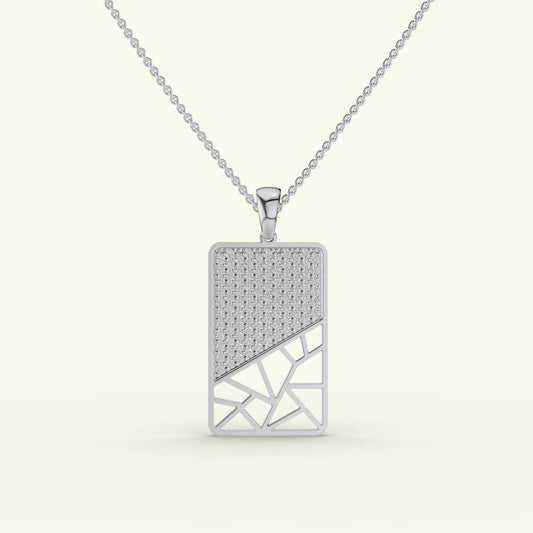 Orionis Modern Mens Diamond Pendant