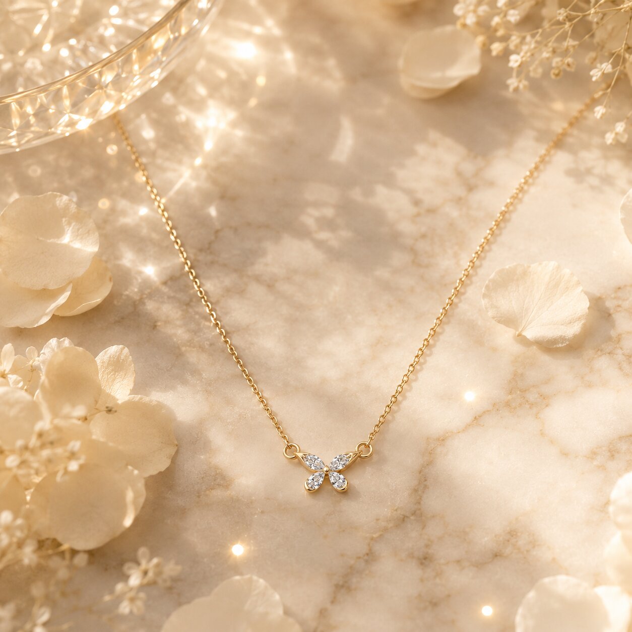Selvaris Arc Diamond Firefly Icon Pendant