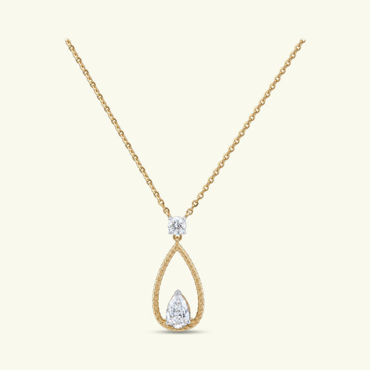 Selvarin Crest Diamond Solitaire Pendant