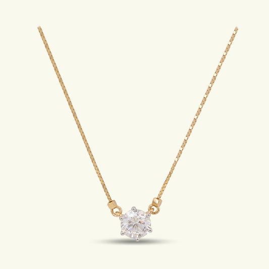 Aveliara Bloom Diamond Pendant and Chain