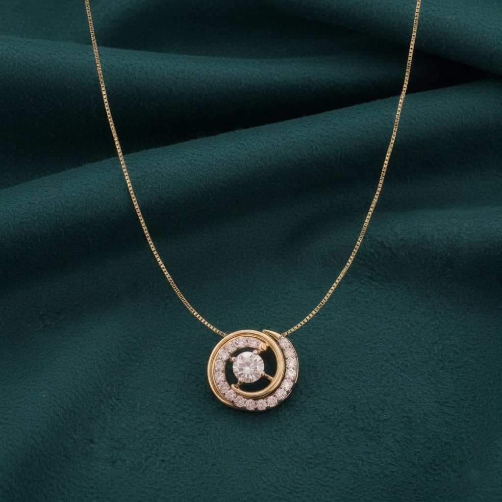 Selinna Drift Diamond Pendant