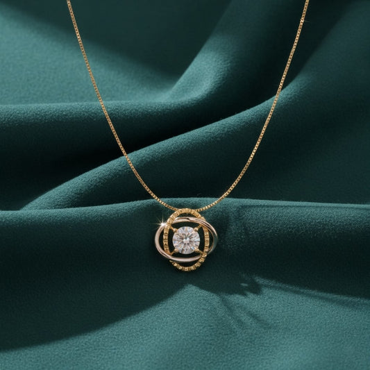Merialyn Crest Diamond Pendant