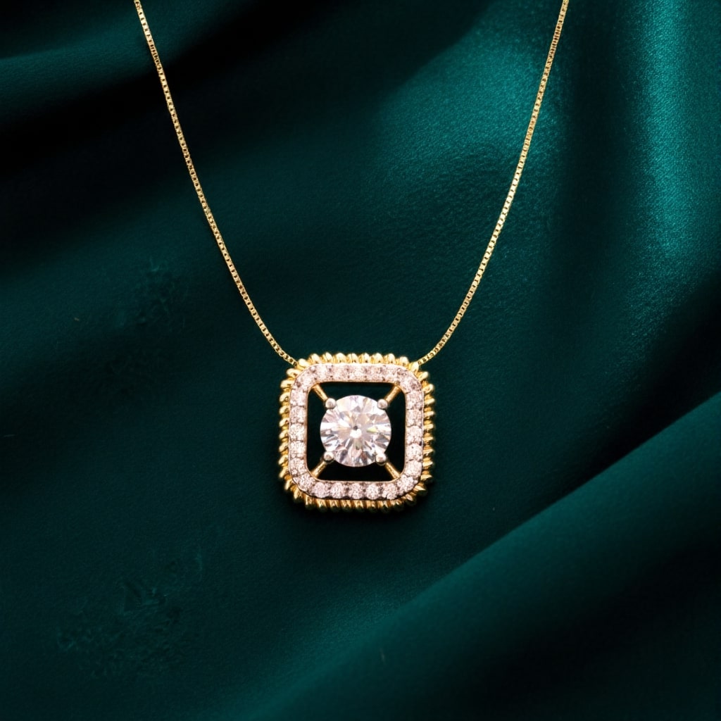 Aerynta Line Diamond Pendant