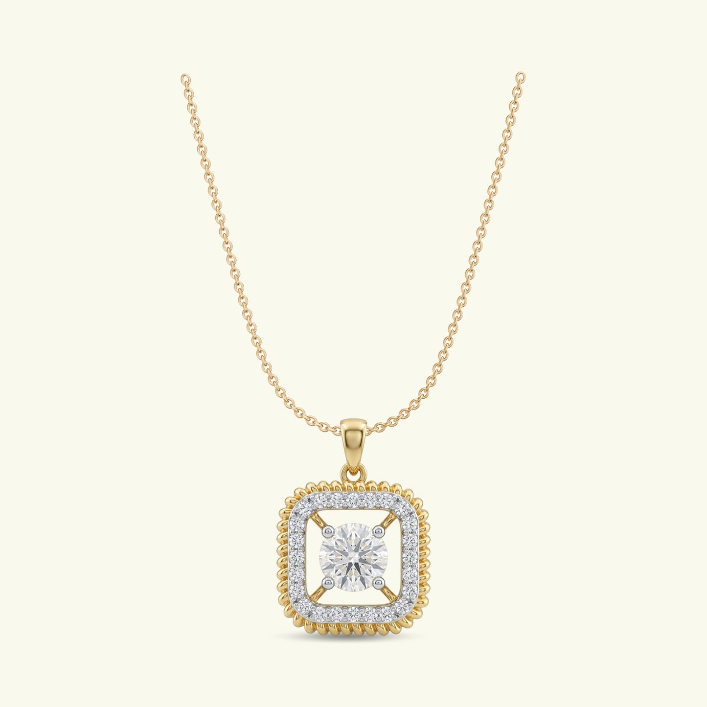 Aerynta Line Diamond Pendant