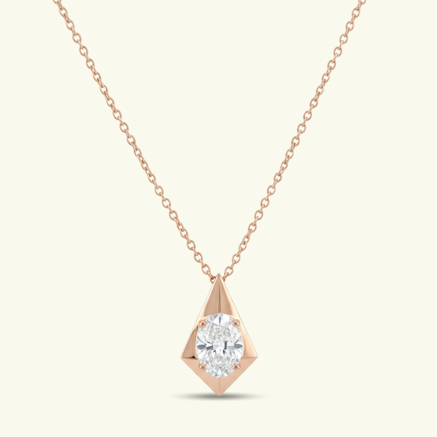 Valtor Pure Diamond Mens Solitaire Pendant