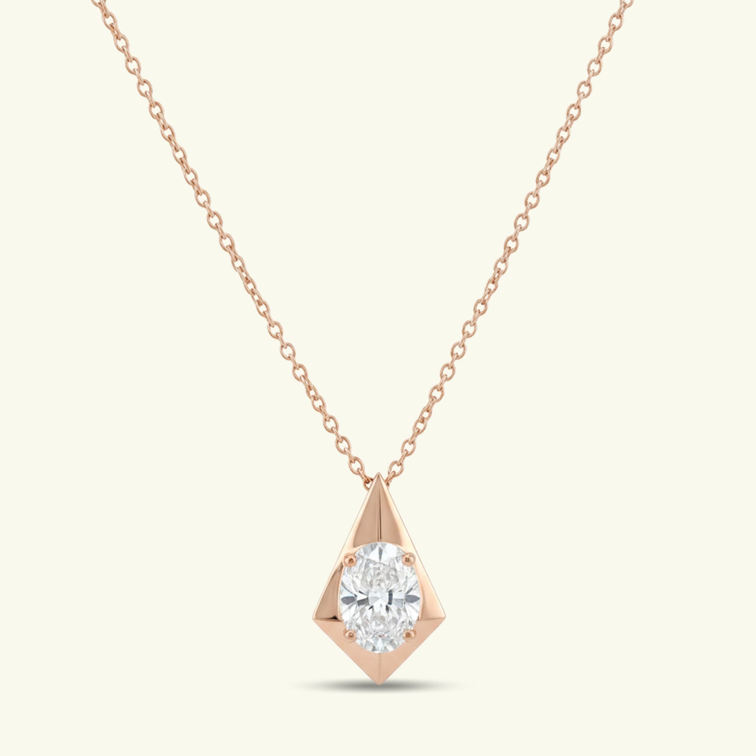 Valtor Pure Diamond Mens Solitaire Pendant