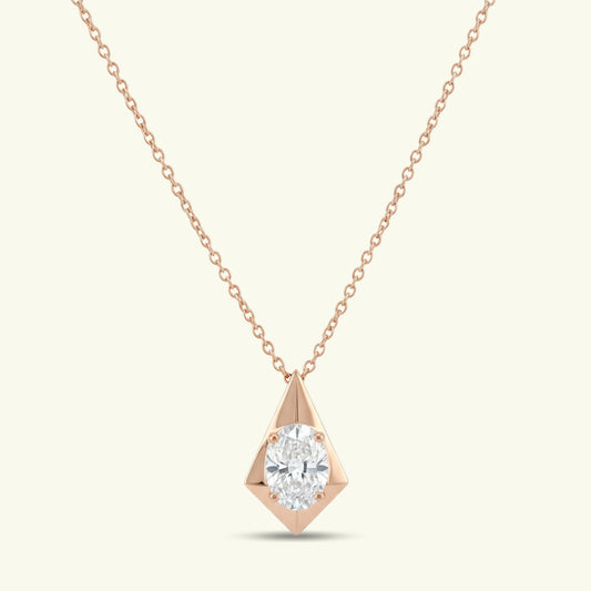 Valtor Pure Diamond Mens Solitaire Pendant