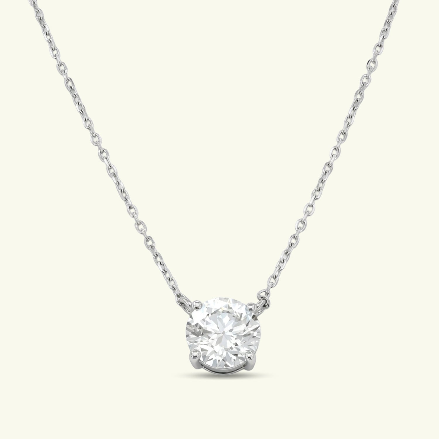 Norix One Diamond Solitaire Pendant