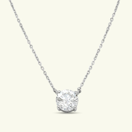 Norix One Diamond Solitaire Pendant