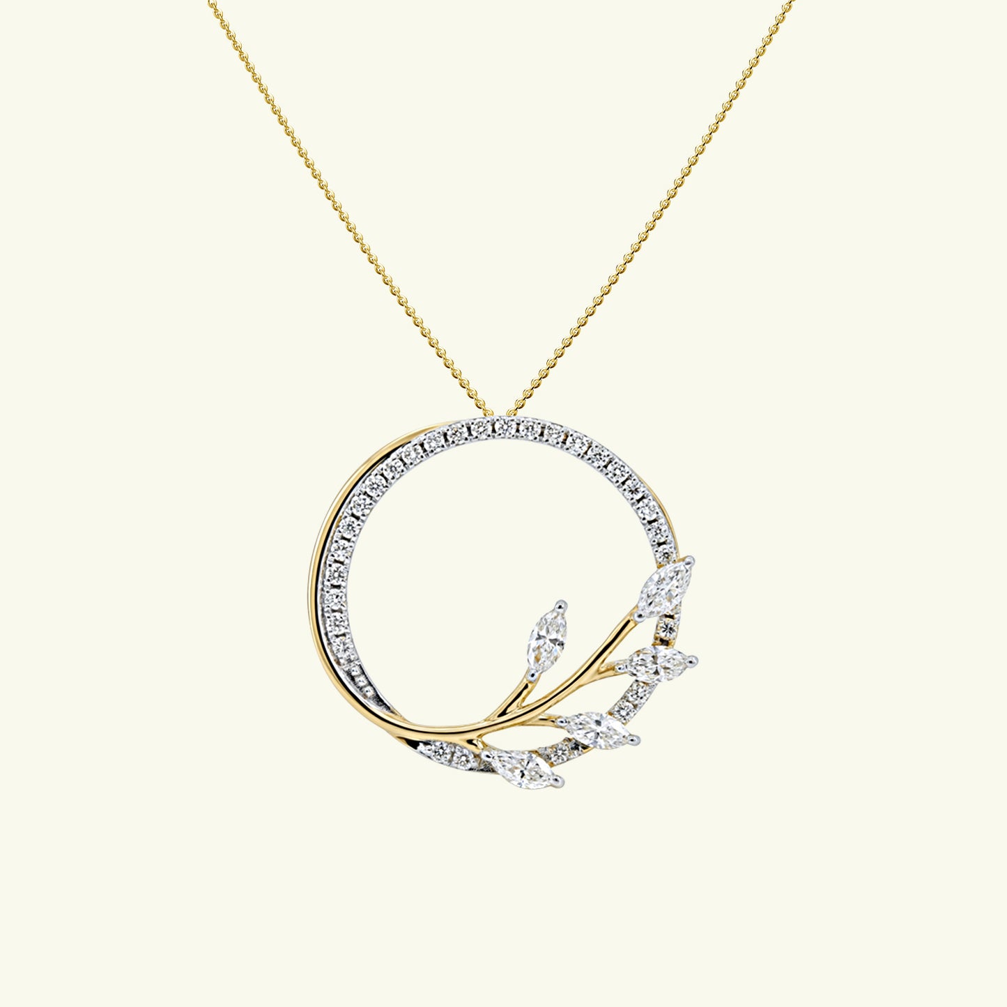  Sylith Bloom Diamond Pendant 